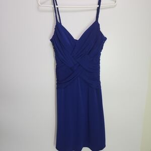 Laundry by Shelli Segal Blue Cocktail Dance Dress
